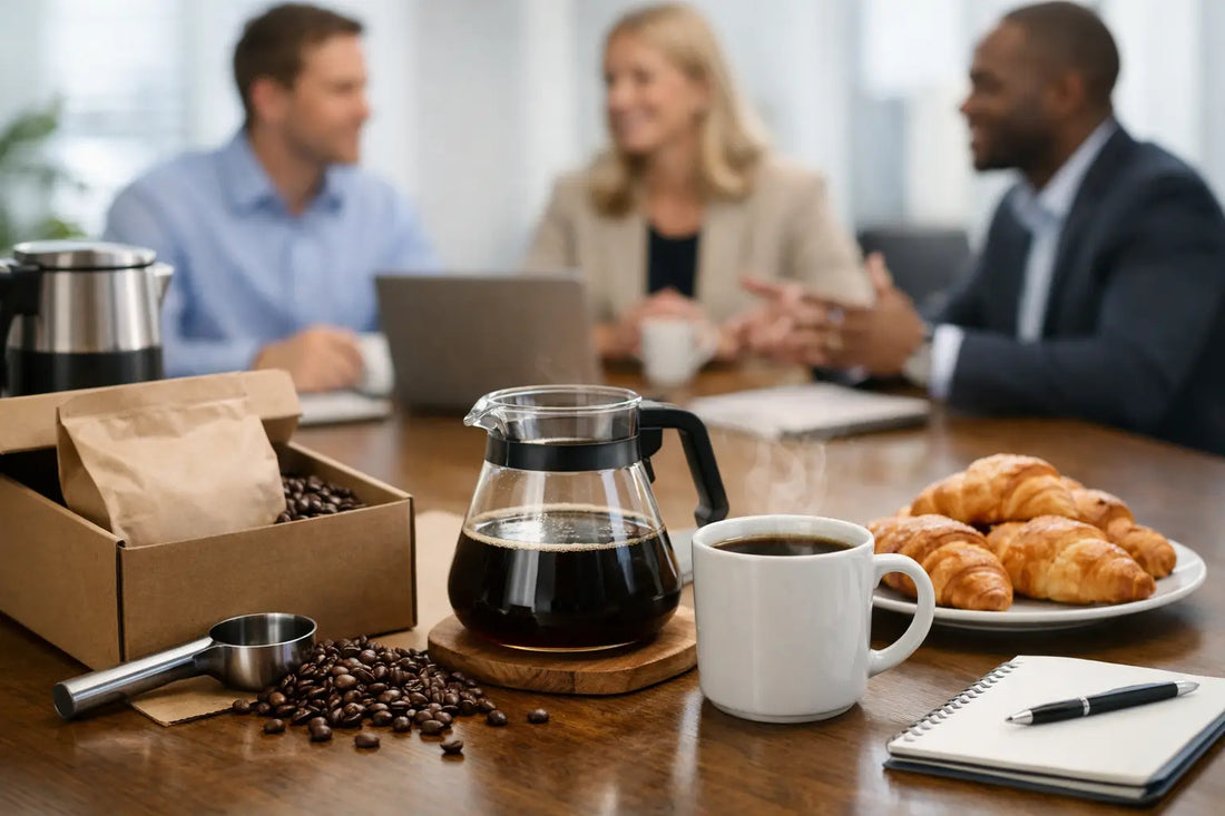 Fresh Roasted Coffee Delivered for Better Meetings