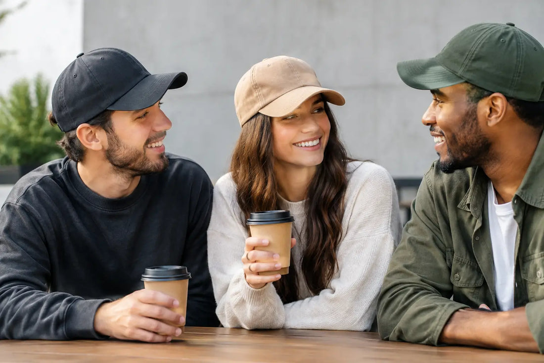 Branded Coffee Hats and Caps That Start Conversations